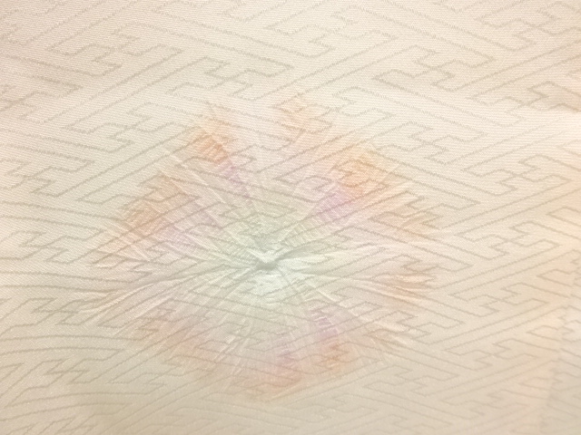  絞り　長襦袢